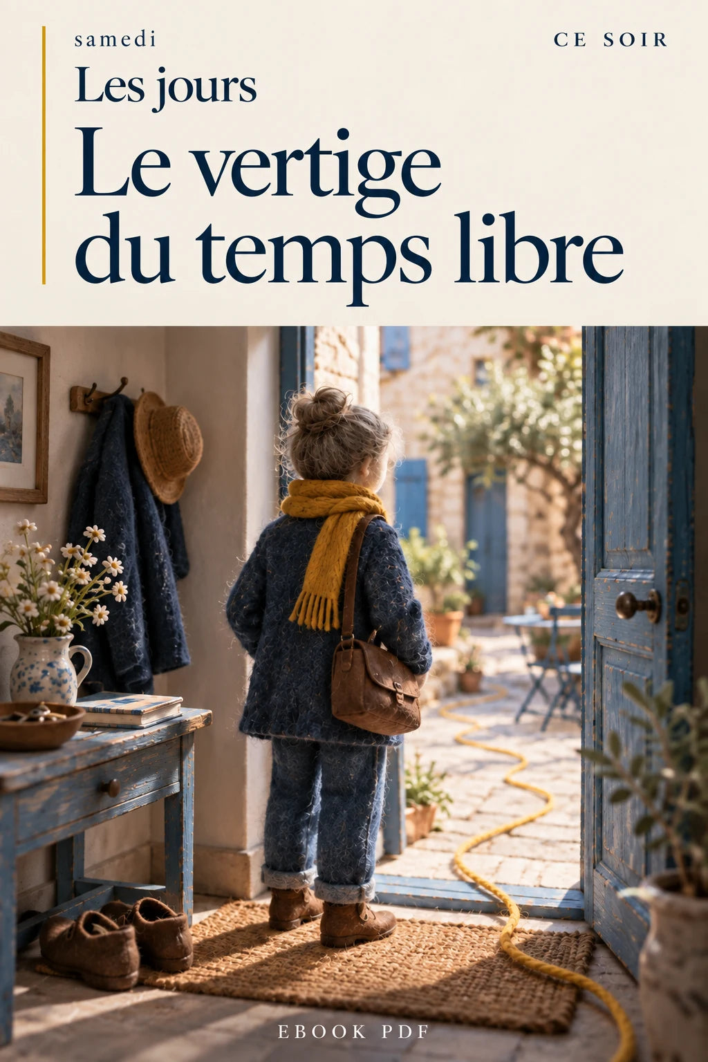 Couverture Le vertige du temps libre, ebook samedi soir PDF Ce Soir