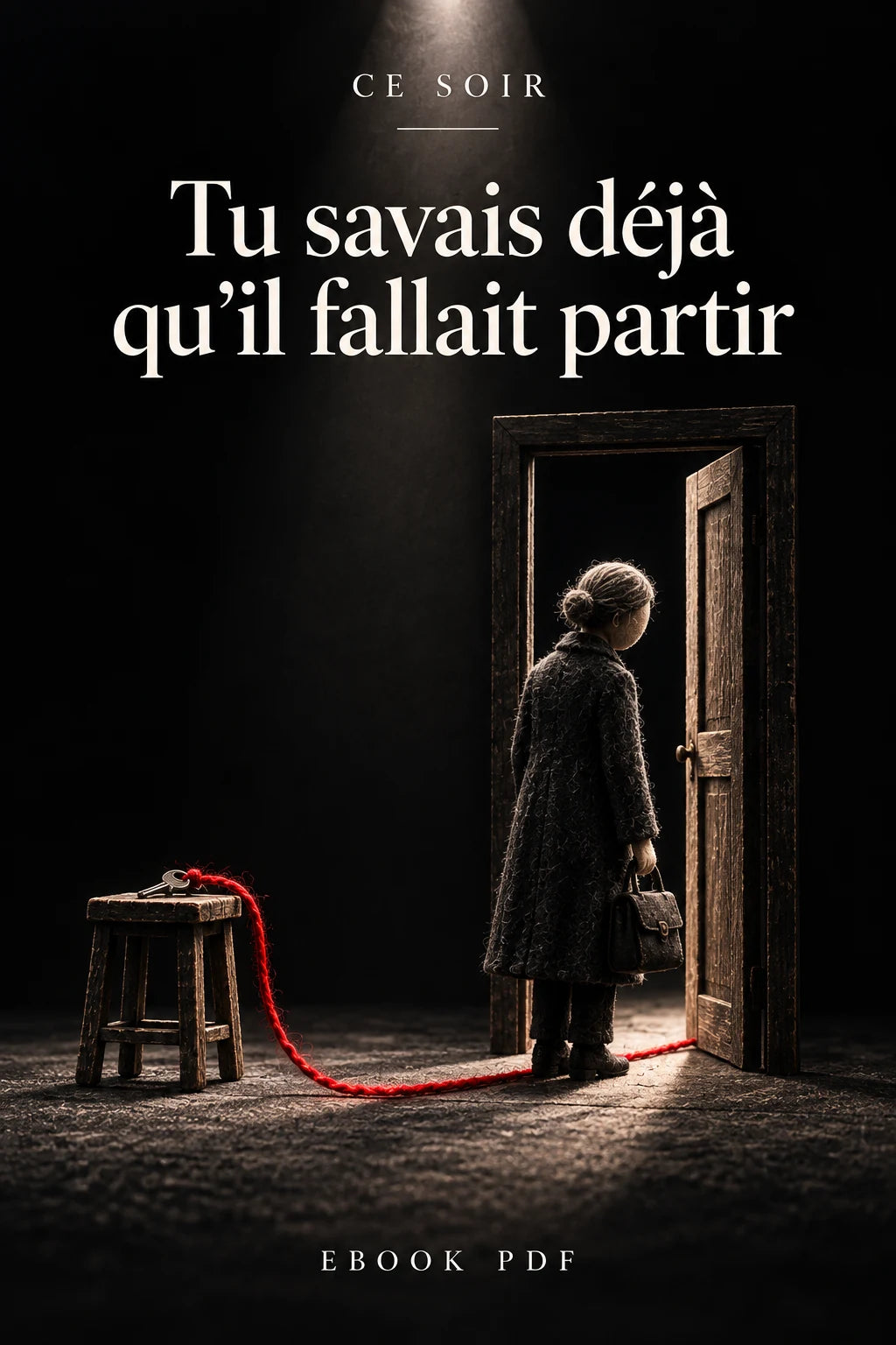 Couverture Tu savais déjà qu'il fallait partir, ebook PDF Ce Soir