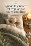 Couverture Quand la journée est trop longue pour s'endormir, ebook relaxation PDF Ce Soir