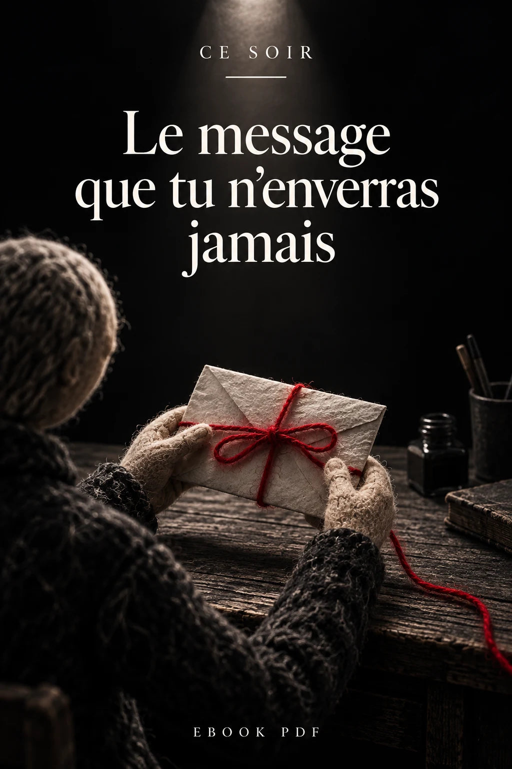 Couverture Le message que tu n'enverras jamais, ebook PDF Ce Soir
