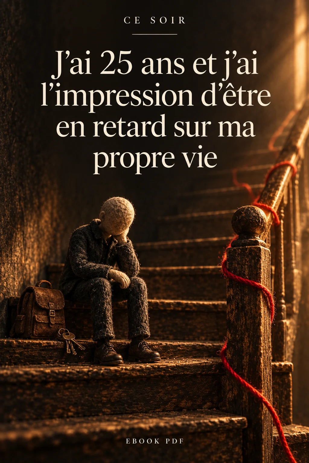 Couverture J'ai 25 ans et j'ai l'impression d'être en retard, ebook PDF Ce Soir