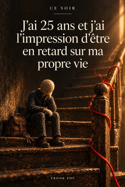 J'ai 25 ans et j'ai l'impression d'être en retard sur ma propre vie