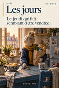 Couverture Le jeudi qui fait semblant d'être vendredi, ebook PDF Ce Soir