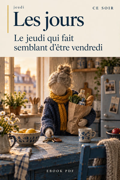 Le jeudi qui fait semblant d'être vendredi