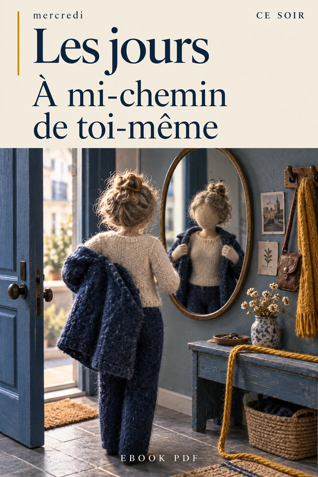 Couverture À mi-chemin de toi-même, ebook mercredi soir PDF Ce Soir