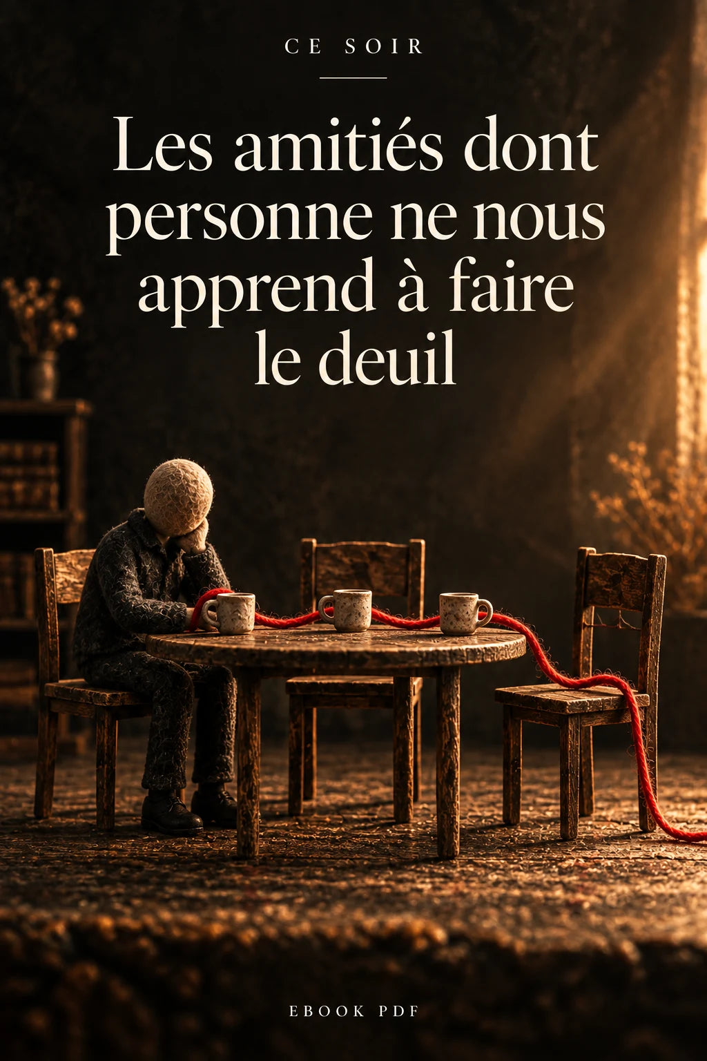 Couverture Les amitiés dont personne ne nous apprend à faire le deuil, ebook PDF Ce Soir
