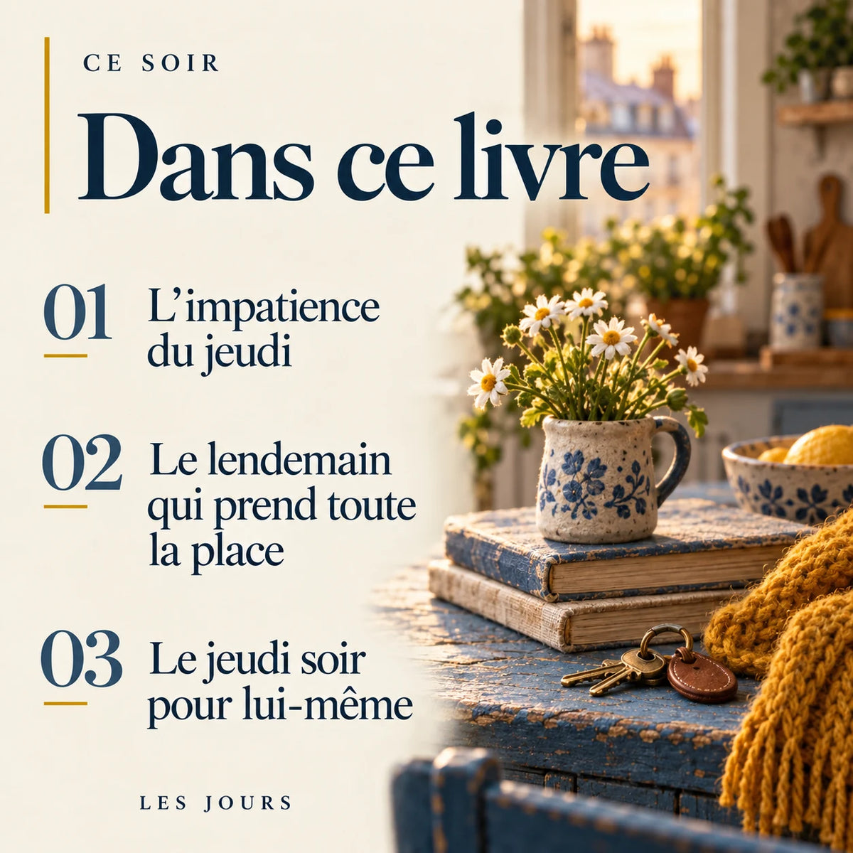 Extrait Le jeudi, livre à lire le soir PDF Ce Soir