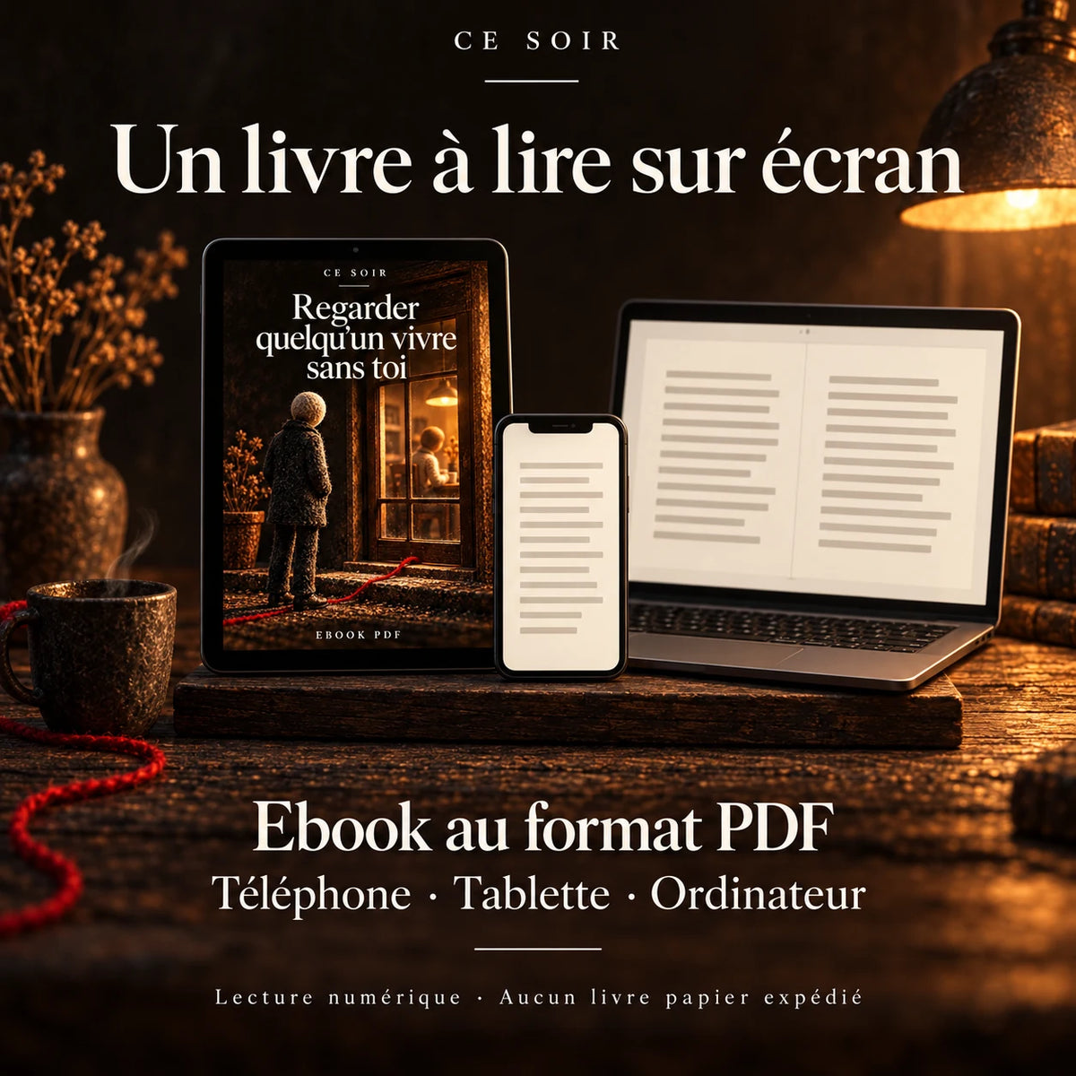Ebook PDF téléchargement immédiat, livre rupture Ce Soir