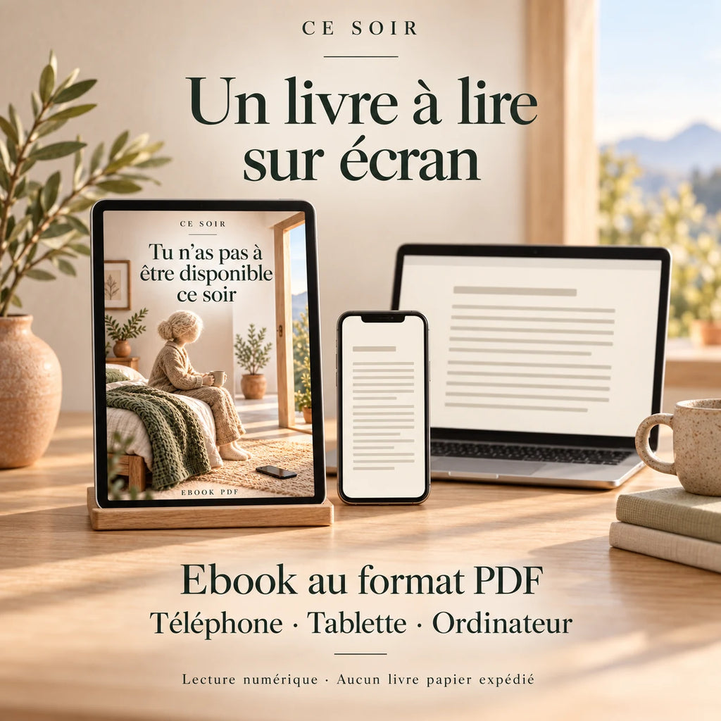 Ebook relaxation PDF téléchargement immédiat Ce Soir
