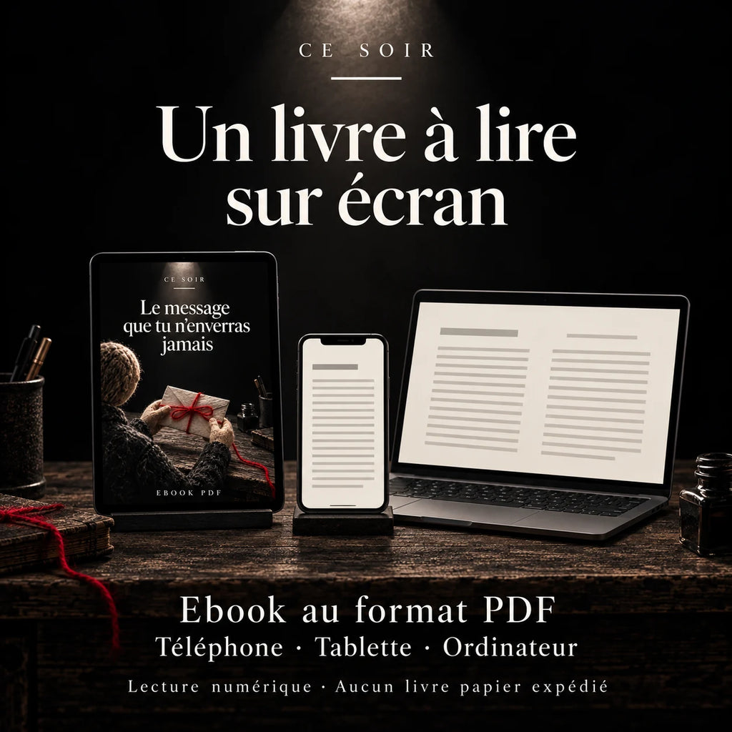 Ebook PDF téléchargement immédiat, livre sur les non-dits Ce Soir