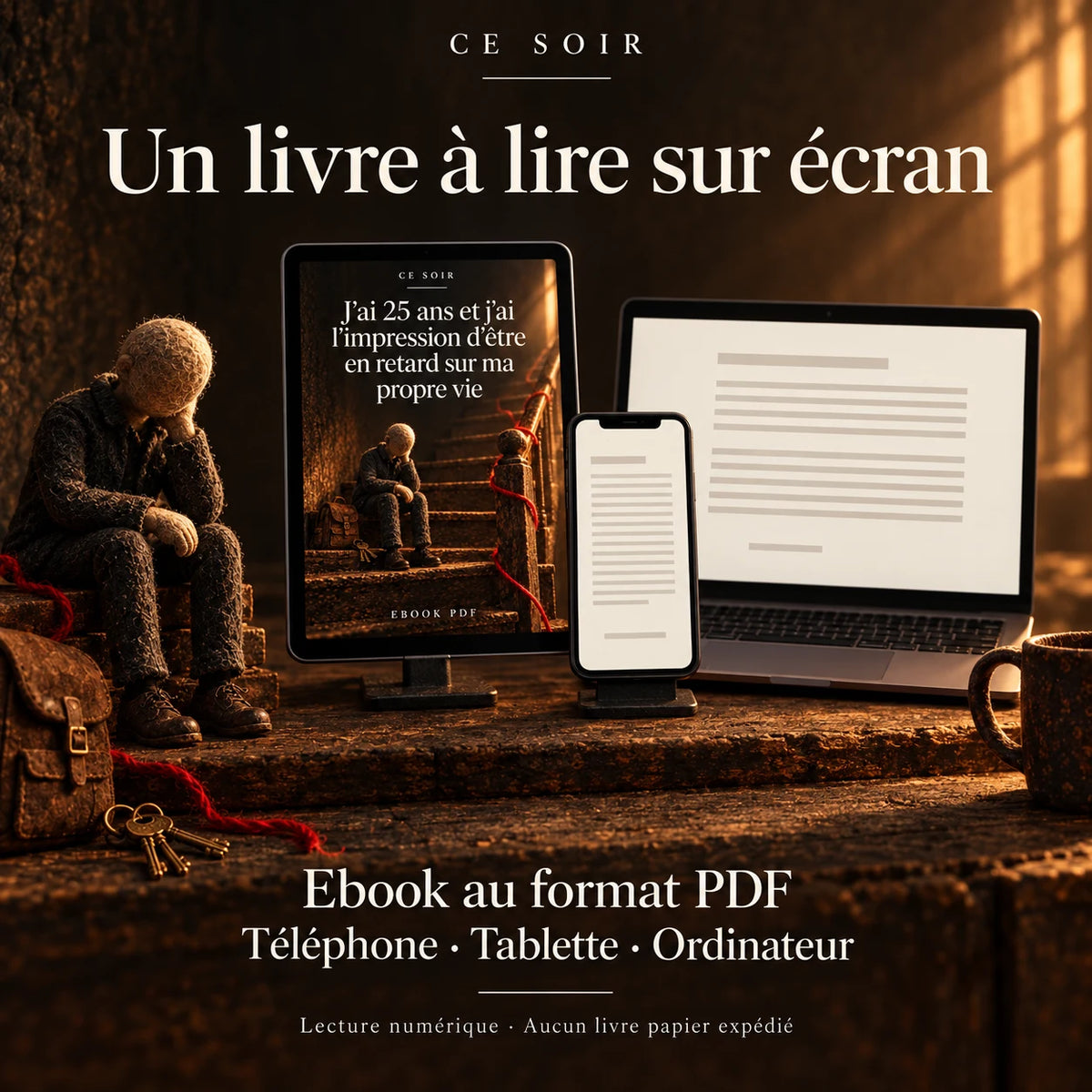 Ebook PDF téléchargement immédiat, livre introspection Ce Soir