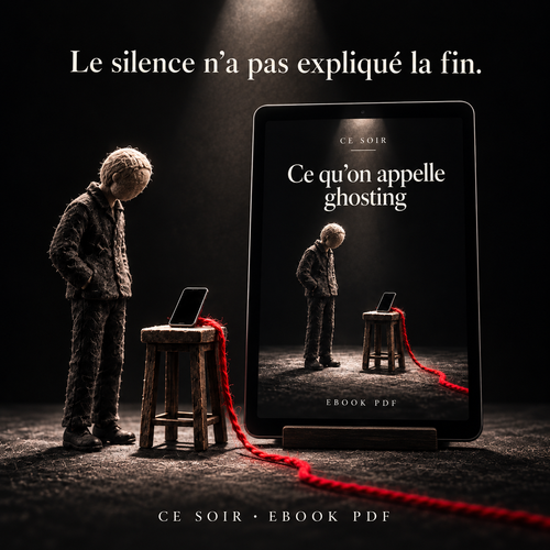 Ebook sur le ghosting amoureux, disparition sans explication Ce Soir